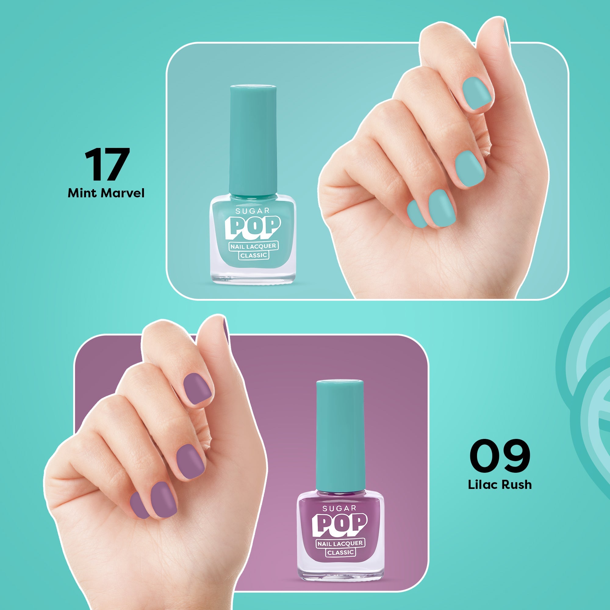 4 in 1 Nail Lacquer Kit - 04 Pastel Paradise