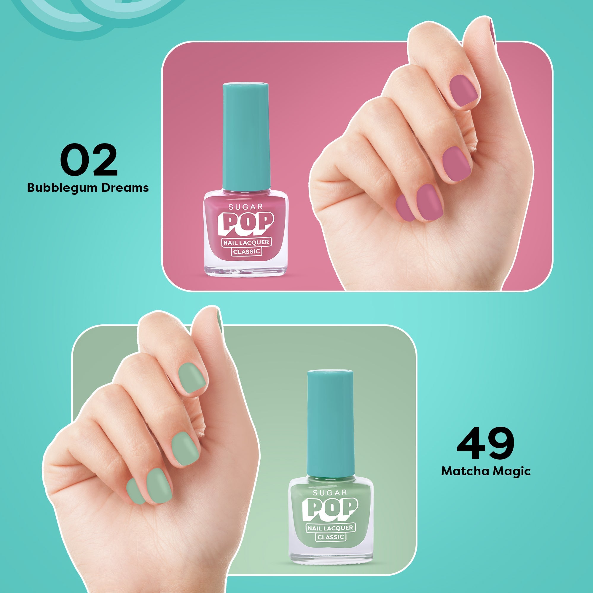 4 in 1 Nail Lacquer Kit - 04 Pastel Paradise