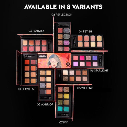 Blend The Rules Eyeshadow Palette - 07 Ivy (Enchanting Emeralds)