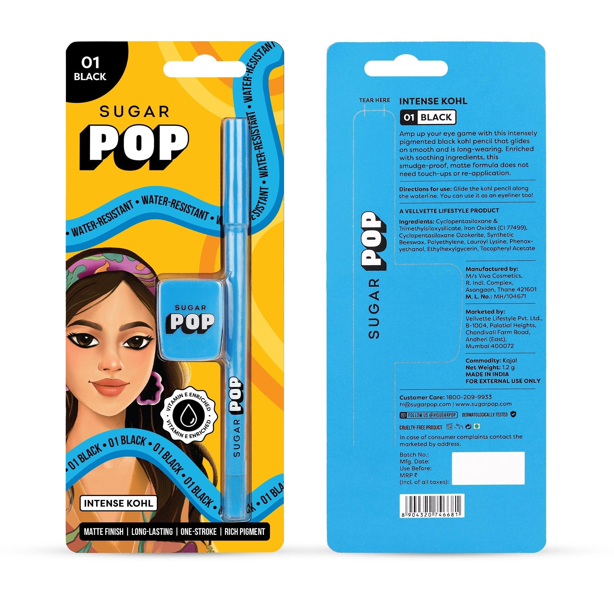Intense Kohl - 01 Black