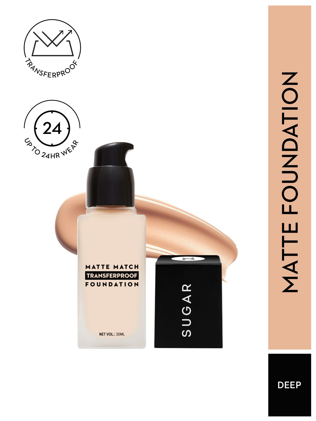 Matte Match Transferproof Foundation (Kit)