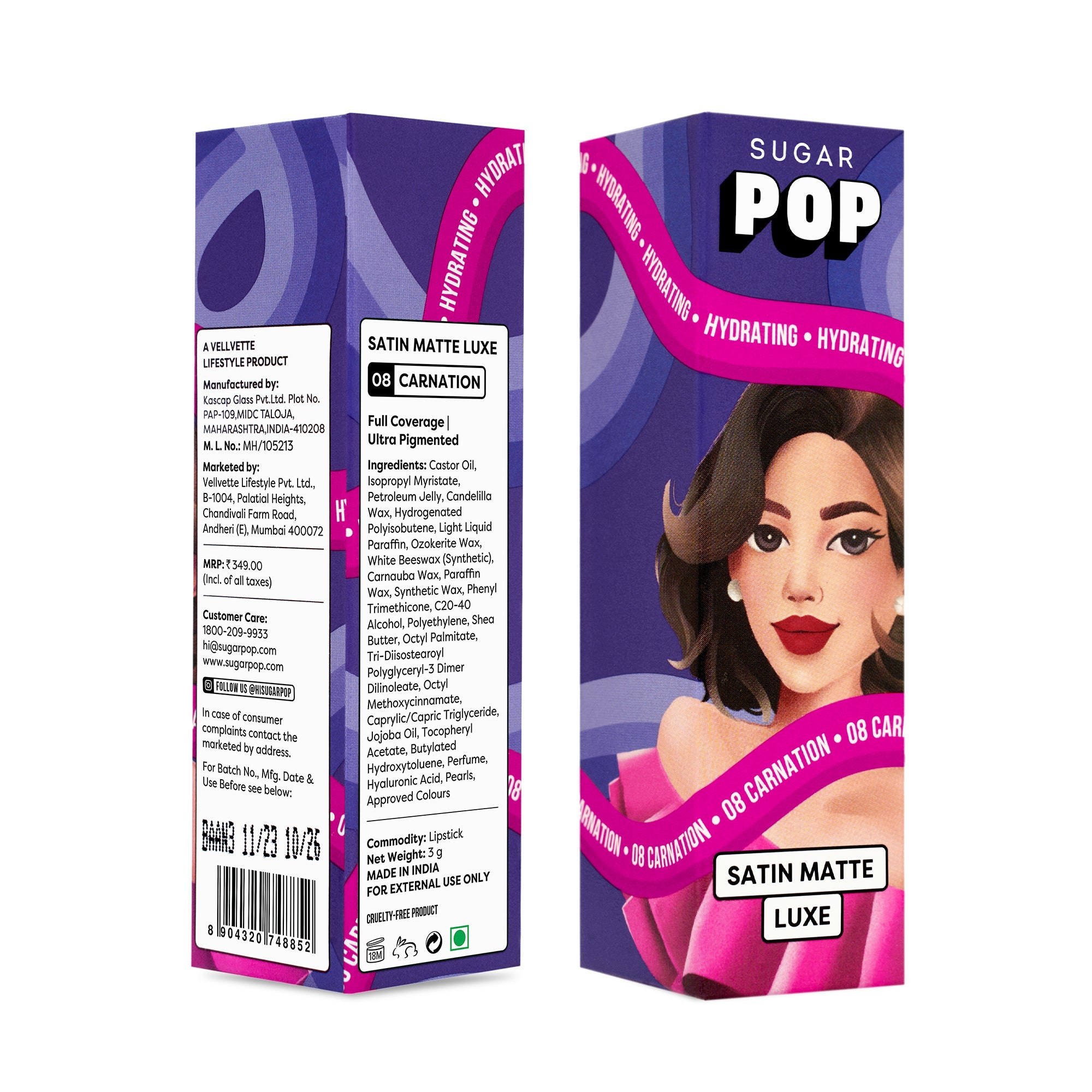 Satin Matte Luxe Lipstick