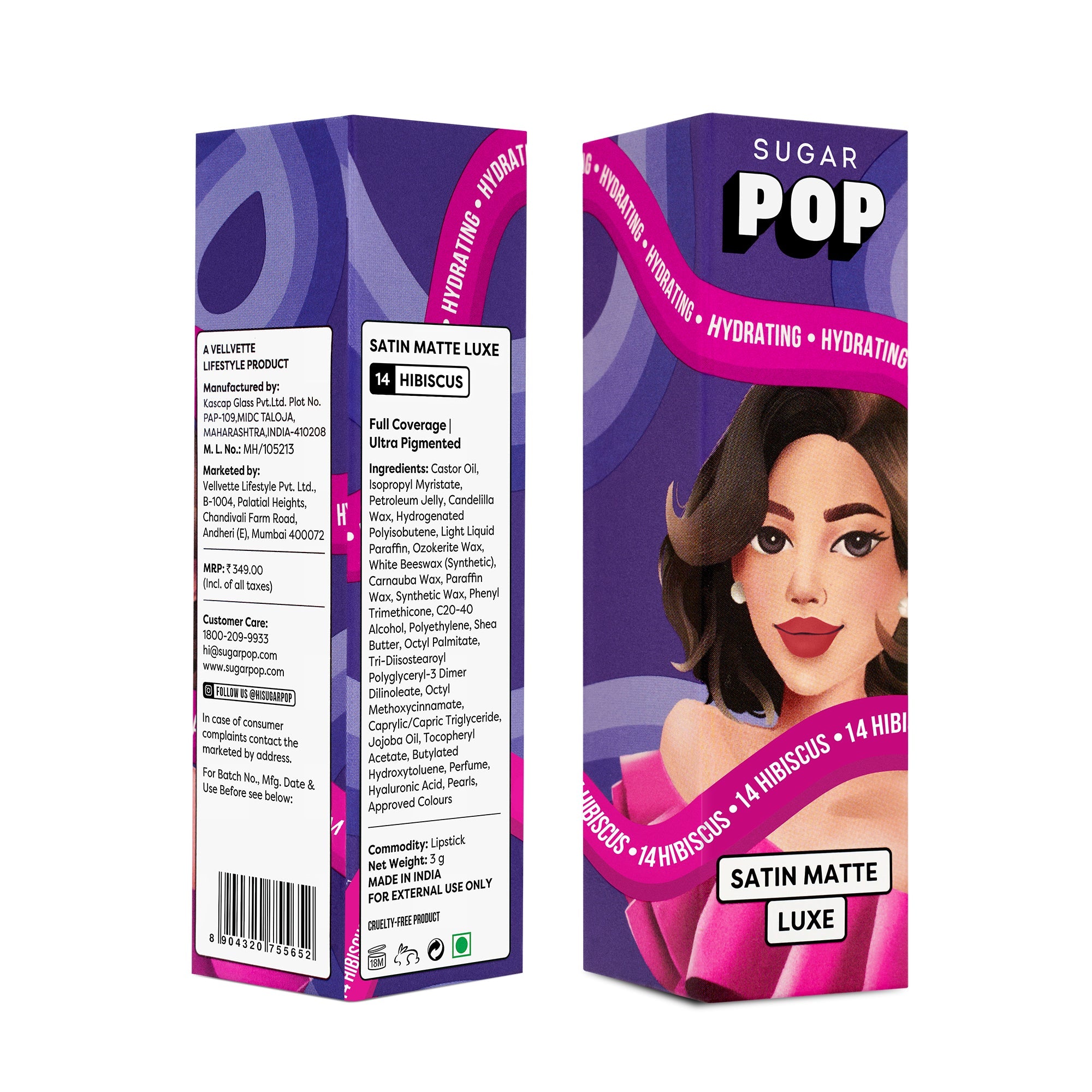 Satin Matte Luxe Lipstick