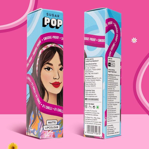 Set of 3 Matte Lipcolour