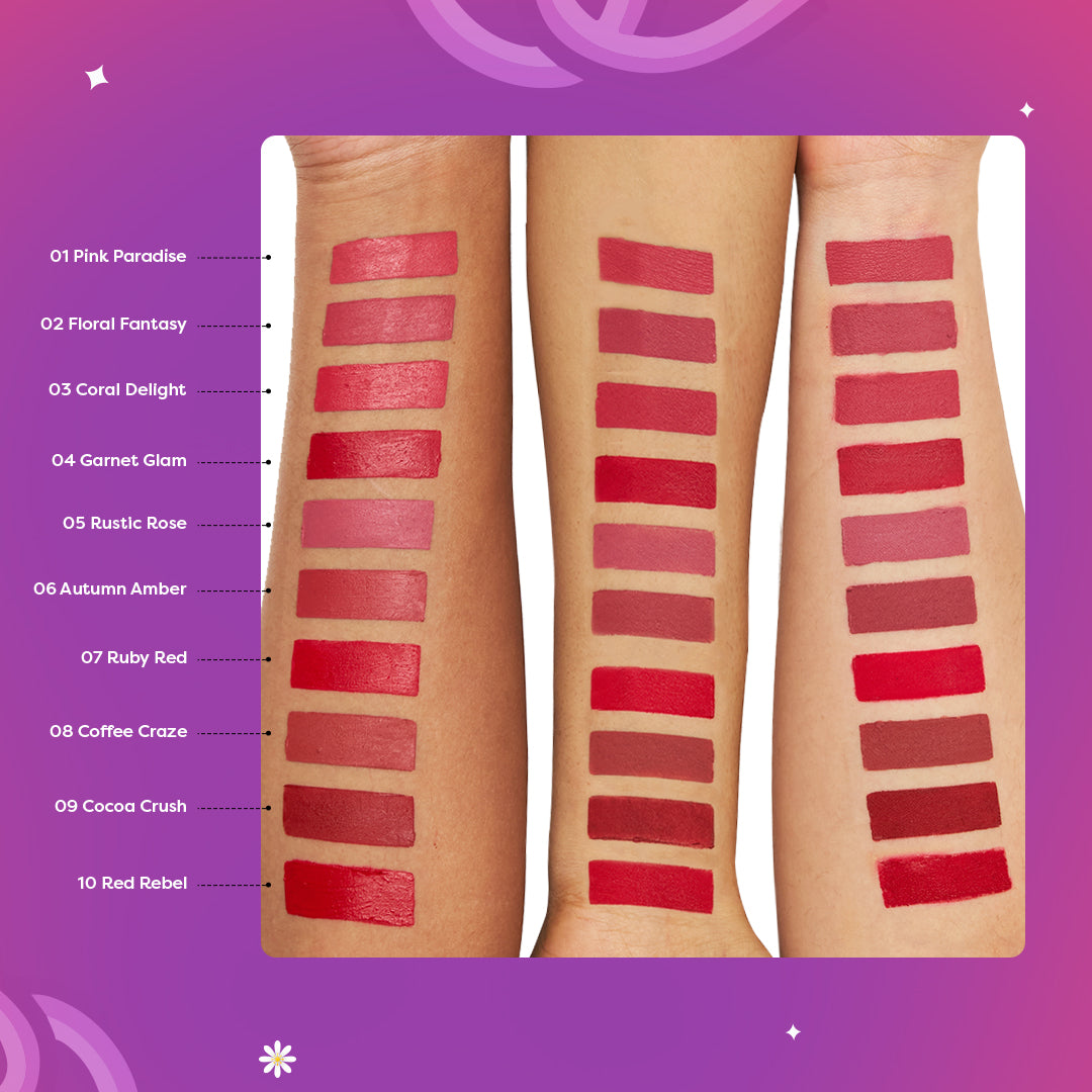 Set of 3 Ultrastay Transferproof Lipstick