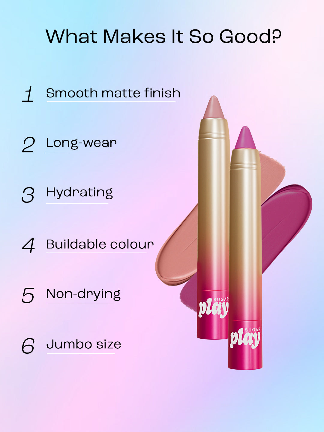 SUGAR Play Smooth Operator Lip Crayon