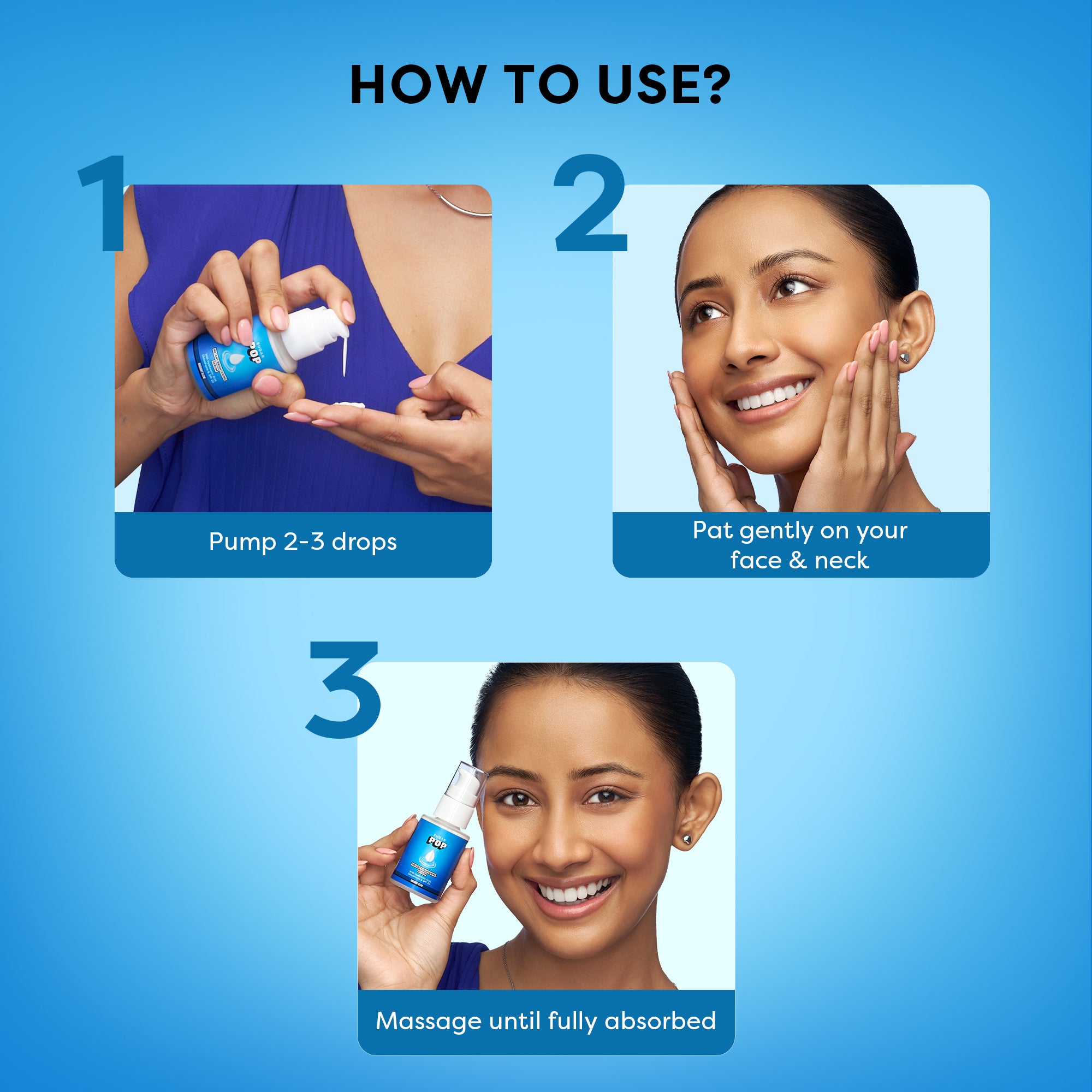 SUGAR POP Instant Brightening Serum with Hyaluronic Acid, Glutathione & SPF 20