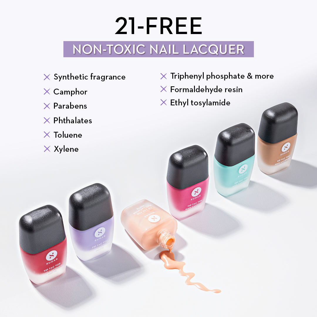 Tip Tac Toe Nail Lacquer Matte (Kit)